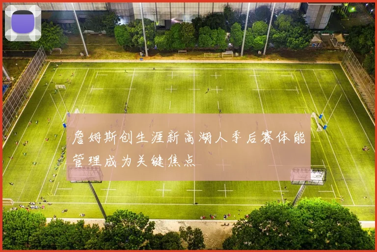 詹姆斯创生涯新高湖人季后赛体能管理成为关键焦点